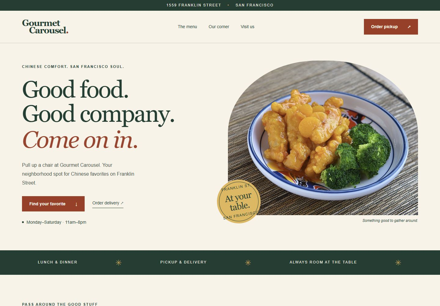 BayTap Concept — redesigned website concept