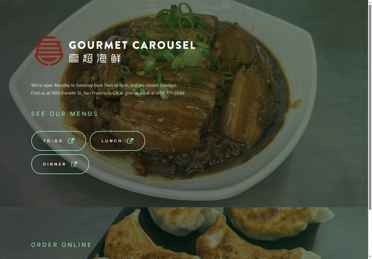 Original Website — current website